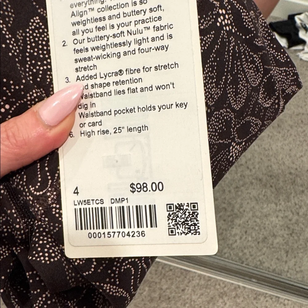 Align pant 25” size 4 - Picture 4 of 4
